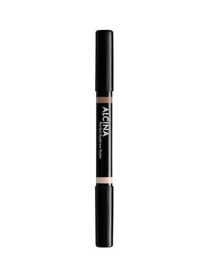 Alcina - Oboustranná tužka na obočí - Perfect Eyebrow Styler - 010 Light 1 ks