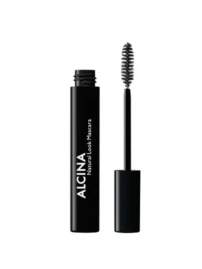 Alcina - Řasenka pro přirozený objem - Natural Look Mascara 010 Black 8 ml
