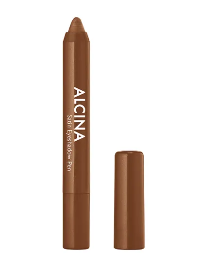 Alcina - Saténové oční stíny v tužce - Satin Eyeshadow Pen - Bronze 1 ks