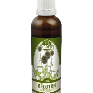Naděje - Bělotrn kulatohlavý - tinktura z byliny T1 50 ml