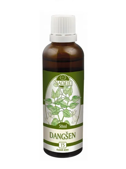 Naděje - Dangšen - tinktura z byliny T5 50 ml