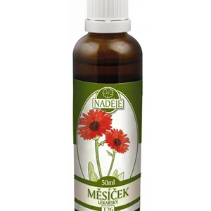 Naděje - Měsíček lékařský - tinktura z byliny T26 50 ml