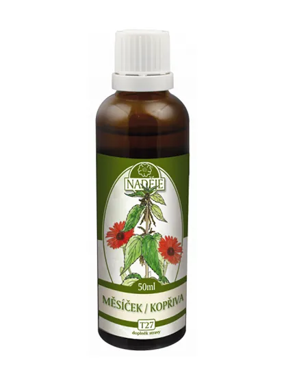 Naděje - Měsíček-kopřiva - tinktura z bylin T27 50 ml