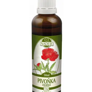 Naděje - Pivoňka - tinktura z rostliny T32 50 ml