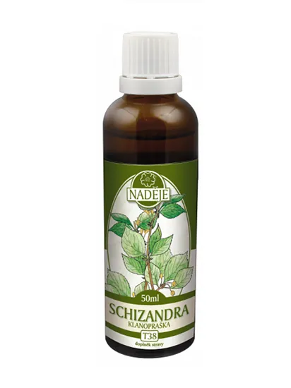 Naděje - Schizandra /Klanopraška/ - tinktura z byliny T38 50 ml