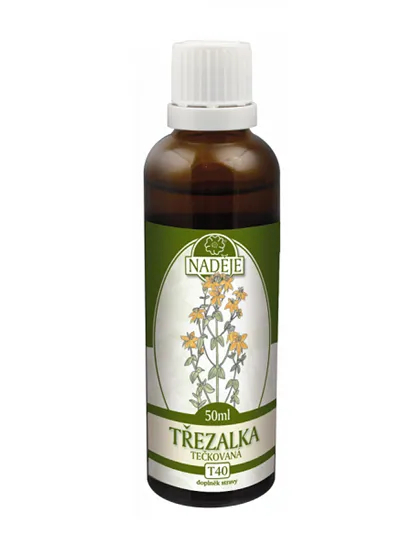 Naděje - Třezalka tečkovaná - tinktura z byliny T40 50 ml