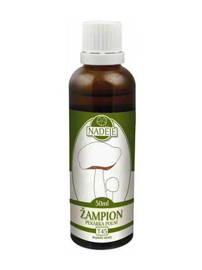 Naděje - Žampion - tinktura z houby T45 50 ml