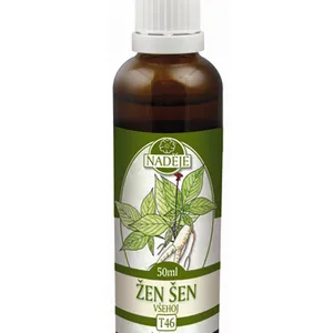 Naděje - Ženšen všehoj - tinktura z byliny T46 50 ml