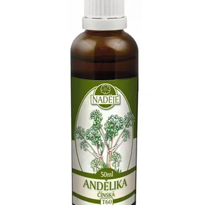 Naděje - Andělika čínská - tinktura z byliny T60 50 ml