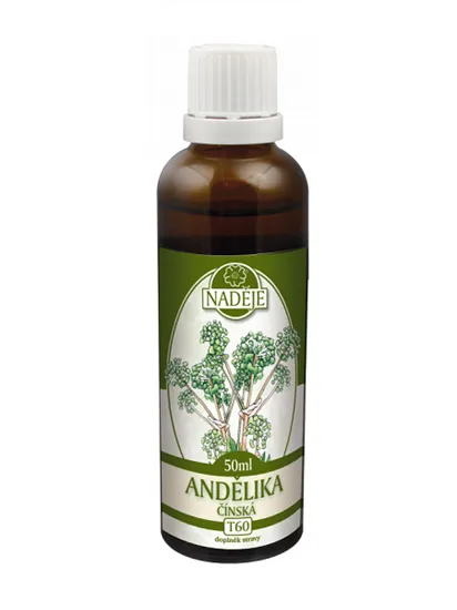 Naděje - Andělika čínská - tinktura z byliny T60 50 ml
