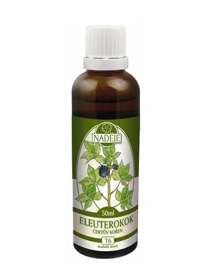 Naděje - Eleuterokok /čertův kořen/ - tinktura z byliny T6 50 ml
