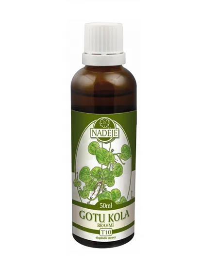 Naděje - Gotu-kola /Brahmí/ - tinktura z byliny T10 50 ml