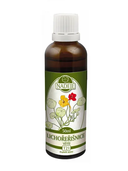 Naděje - Lichořeřišnice větší - tinktura z byliny T21 50 ml
