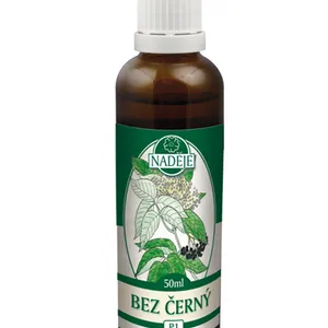 Naděje - Bez černý - tinktura z pupenů P1 50 ml