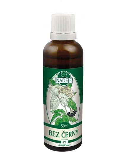 Naděje - Bez černý - tinktura z pupenů P1 50 ml