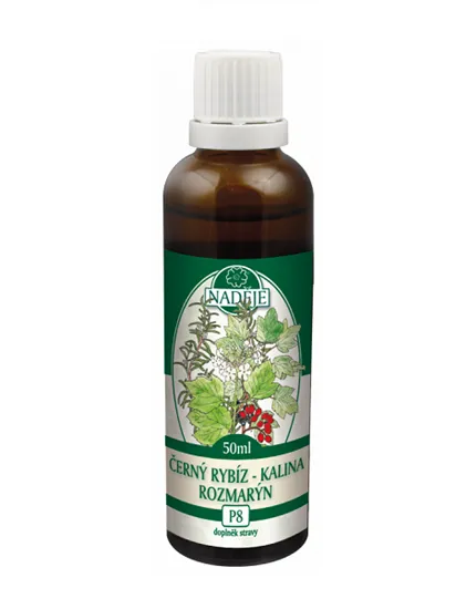 Naděje - Černý rybíz-kalina-rozmarýn P8 50 ml