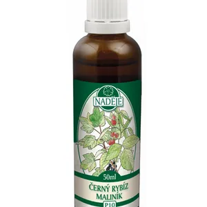 Naděje - Černý rybíz-maliník P10 50 ml