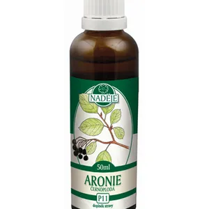 Naděje - Černý jeřáb - ARONIE - tinktura z pupenů P11 50 ml
