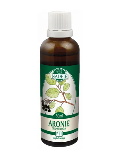 Naděje - Černý jeřáb - ARONIE - tinktura z pupenů P11 50 ml