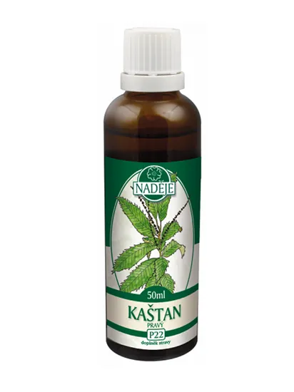 Naděje - Kaštan pravý - tinktura z pupenů P22 50 ml