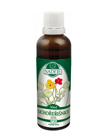 Naděje - Lichořeřišnice větší - tinktura z pupenů P30 50 ml
