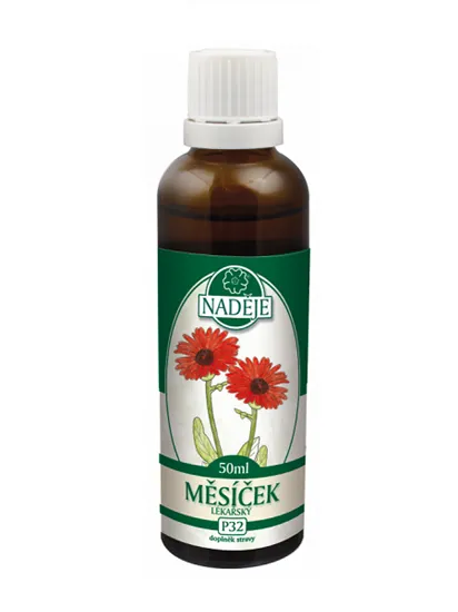 Naděje - Měsíček lékařský - tinktura z pupenů P32 50 ml