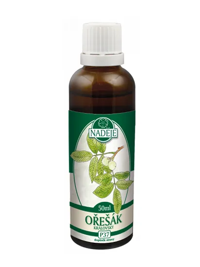Naděje - Ořešák královský - tinktura z pupenů P37 50 ml