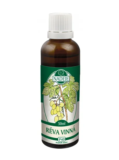 Naděje - Vinná réva - tinktura z pupenů P40 50 ml