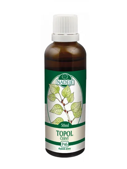 Naděje - Topol černý - tinktura z pupenů P46 50 ml