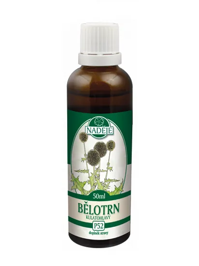 Naděje - Bělotrn kulatohlavý - tinktura z pupenů P52 50 ml