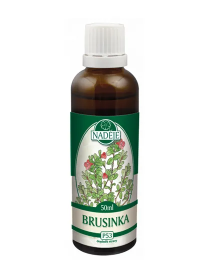 Naděje - Brusinka - tinktura z pupenů P53 50 ml
