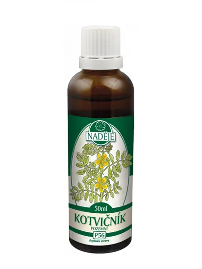 Naděje - Kotvičník pozemní - tinktura z pupenů P56 50 ml