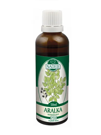 Naděje - Aralka mandžuská - tinktura z pupenů P59 50 ml