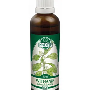 Naděje - Ženšen indický - Withanie - tinktura z pupenů P61 50 ml