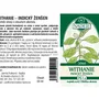 Naděje - Ženšen indický - Withanie - tinktura z pupenů P61 50 ml