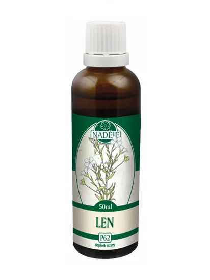 Naděje - Len - tinktura z pupenů P62 50 ml