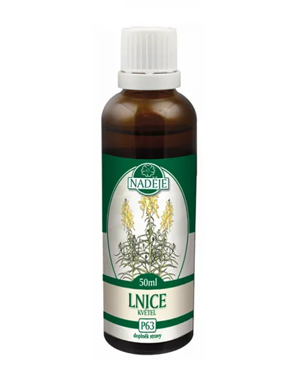 Naděje - Lnice - tinktura z pupenů P63 50 ml