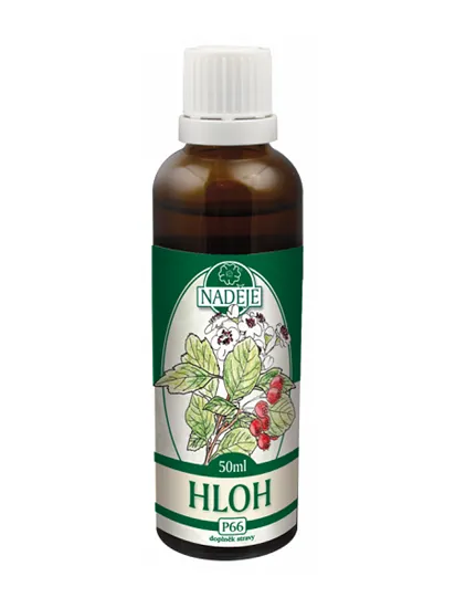 Naděje - Hloh - tinktura z pupenů P66 50 ml