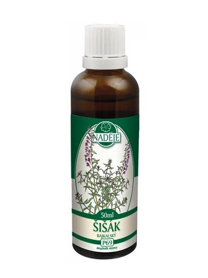 Naděje - Šišák bajkalský - tinktura z pupenů P69 50 ml