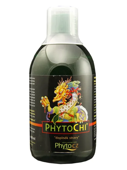 PhytoChi - Čistě přírodní bylinný přípravek posilující imunitu energii a vitalitu 480 ml