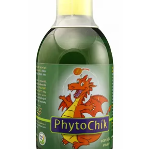 PhytoChík - Čistě přírodní bylinný sirup pro děti posilující imunitu s vitamíny a minerály 480 ml