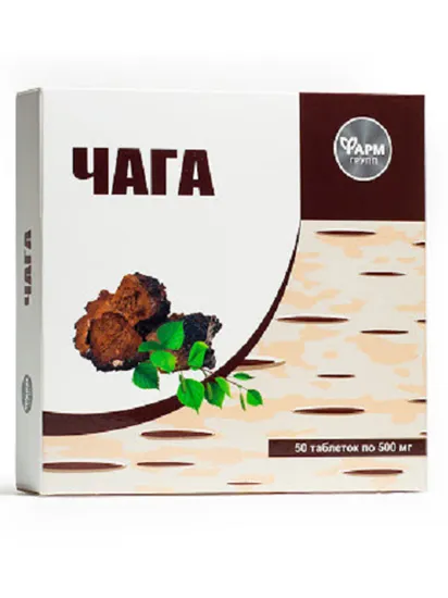 Čaga tablety 50 ks po 500 mg