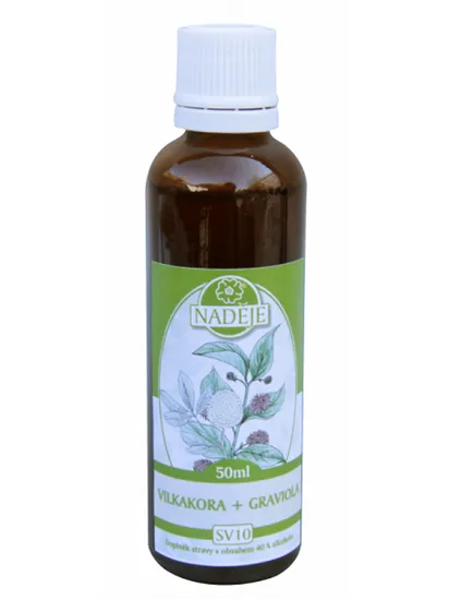 Naděje - Vilkakora + Graviola - speciální výluh SV10 50 ml