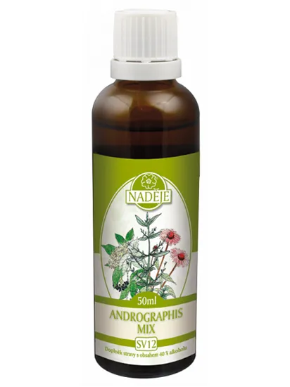 Naděje - Andrographis mix - speciální výluh SV12 50 ml
