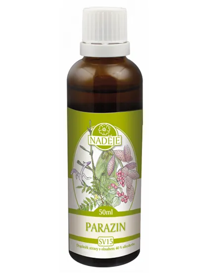 Naděje - Parazin - speciální výluh SV15 50 ml