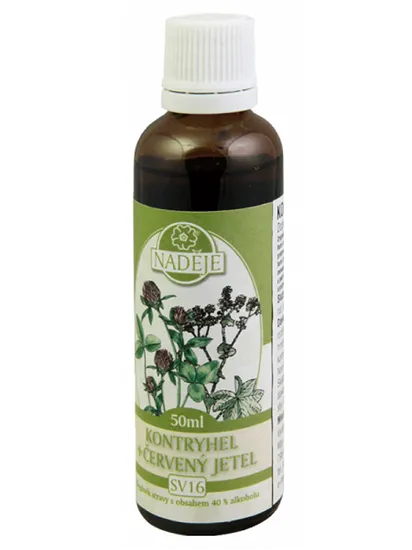 Naděje - Kontryhel + červený jetel - speciální výluh SV16 50 ml