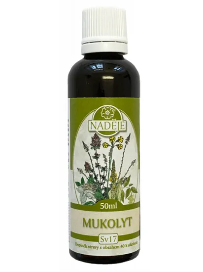Naděje - Mukolyt - speciální výluh SV17 50 ml