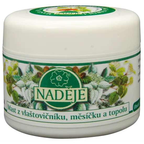 Naděje - Mast z vlaštovičníku, měsíčku, topolu M3 30ml