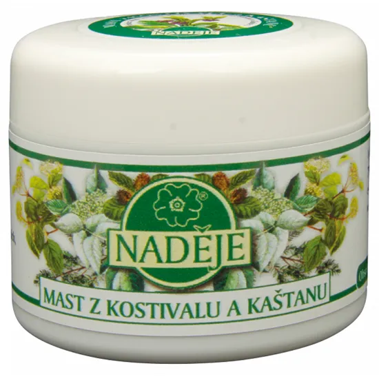 Naděje - Mast z kostivalu a kaštanu M6A 50ml