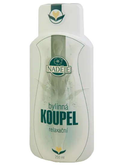 Naděje - Relaxační bylinná koupel - Nervy a zklidnění VK03 250 ml